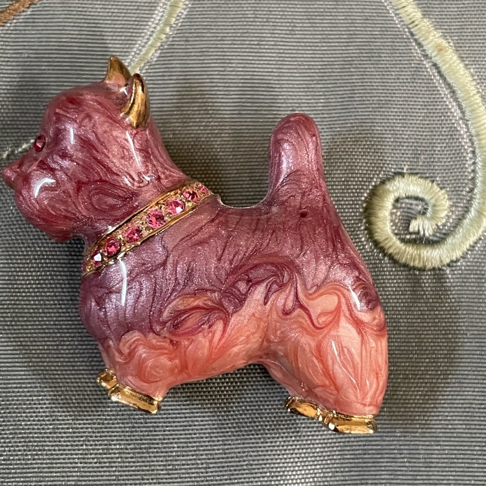 ☀️SALE☀️Vintage Scottish Dog Brooch/Pin. - Picture 9 of 11